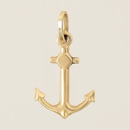 Hänge ankare 25x14mm 18K Vikt: 1 g