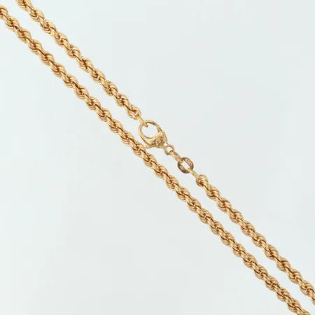 Kedja Cordell längd 49,5cm bredd 3,2mm Balestra 18K.  Vikt: 22,3 g