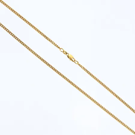 Kedja Pansar 52cm bredd:2mm, 18K Vikt: 10 g