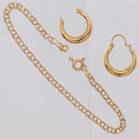 Diverse guld, defekt, 18K Vikt: 3,7 g