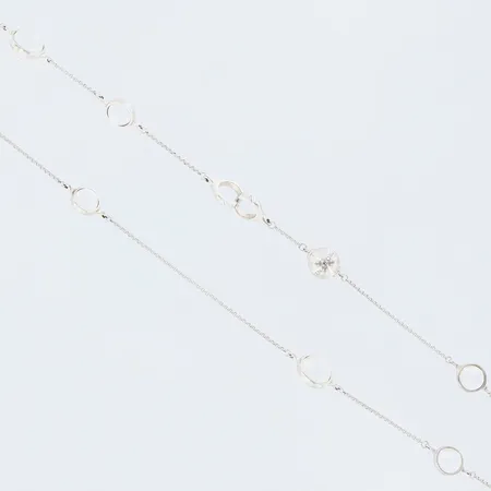 Collier Georg Jensen, Sphere Regitze Overgaard, 101cm, original etui slitage, 925/1000 Silver Vikt: 28,4 g