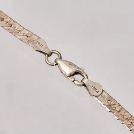 Kedja 39,5cm Rävsvans bredd 1,8mm, UnoAErre, 18K guld, 9,47g.