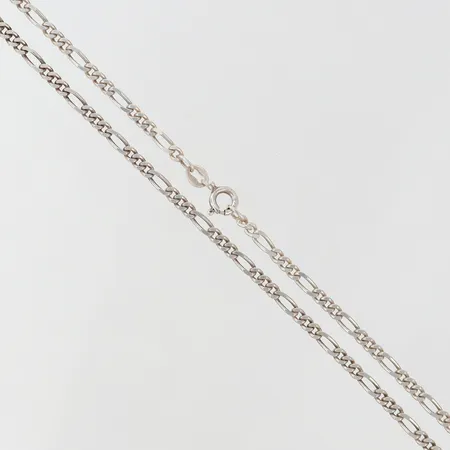 Kedja Figaro längd 50cm bredd 2,4mm  Silver 925/1000.  Vikt: 8,6 g