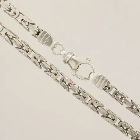 Kedja Kejsar längd 60cm bredd 5,8mm Italy något skevt lås silver 925/1000 Vikt: 95,2 g