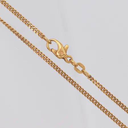 Kedja Pansar längd 44,5cm, bredd 2mm, Balestra, 18K Vikt: 7 g