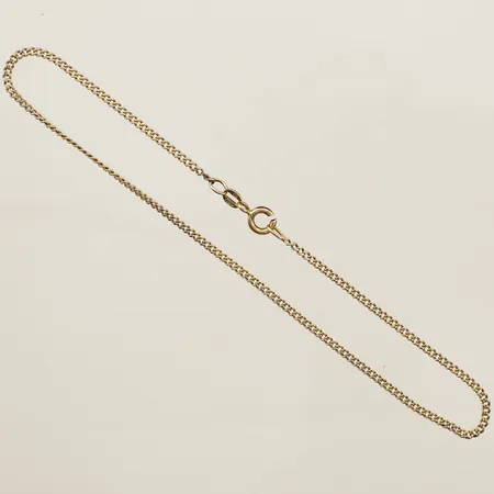Vristlänk längd 25,5cm bredd 1,8mm defekt lås Balestra 18K Vikt: 3,2 g
