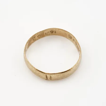 Ring, defekt, 9k Vikt: 2,2 g