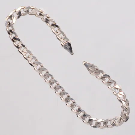 Armband Pansar längd ca 18,5cm, bredd 5,5mm, lås saknas, silver 925/1000 Vikt: 10,4 g