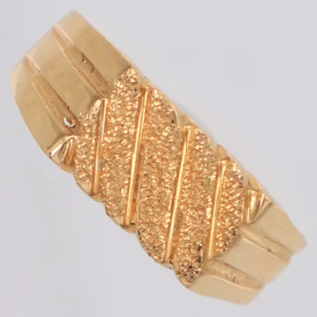 Klackring stl:17, bredd 7,2mm, 18K Vikt: 3,3 g