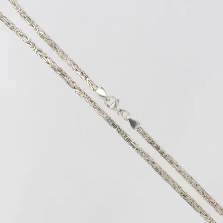 Kedja Kejsar längd 51cm bredd 2,3mm Silver 925/1000.  Vikt: 16,5 g