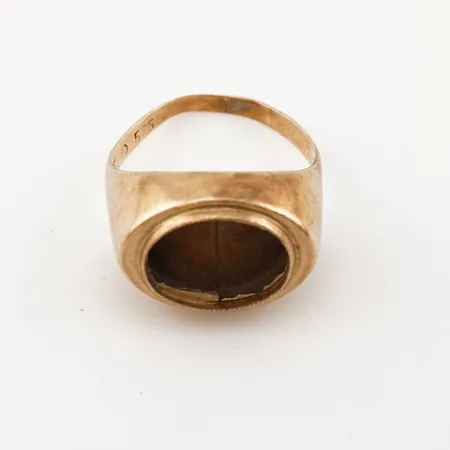 Ring, defekt, 14k Vikt: 5,2 g