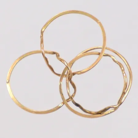 Pusselring stl.16¼, 18K Vikt: 2,1 g