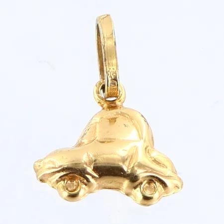 Hänge bil ca 6mm 18K  Vikt: 0,4 g