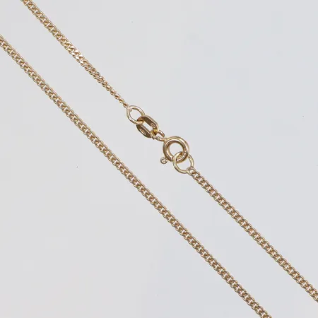 Kedja Pansar 42cm bredd 1mm Balestra 18K Vikt: 4,2 g