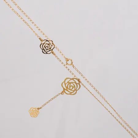 Collier längd 41cm 18k Vikt: 2 g