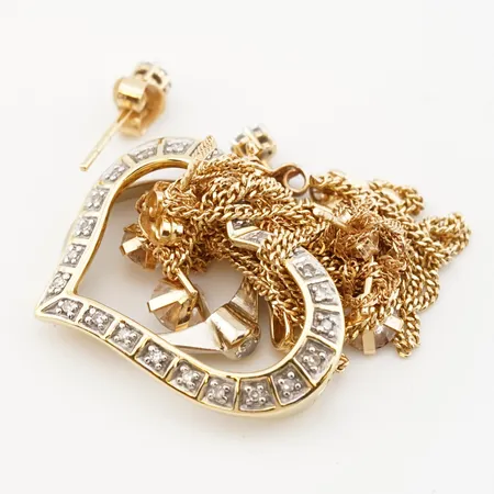 Diverse guld, 18k Vikt: 12,3 g