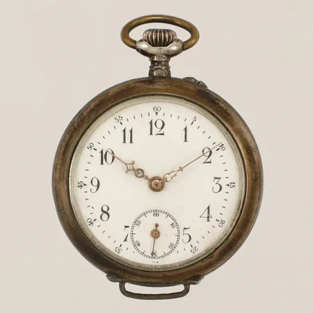 Mormorsur Ø35,0mm liten sekund visare innerboett i silver går ej silver 830/1000 Vikt: 0 g