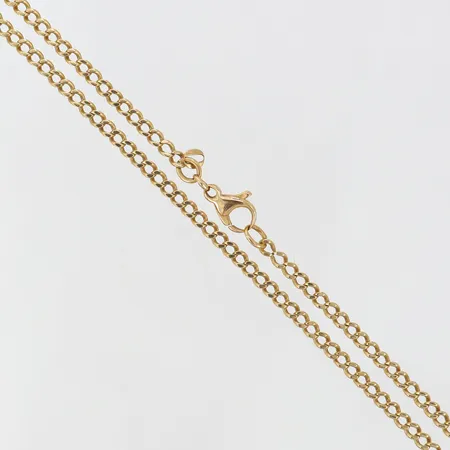 Kedja Pansar 67cm bredd 3,2mm 18K Vikt: 18,9 g