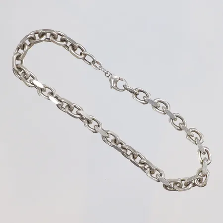 Armband Ankarlänk 21,5cm bredd 5mm silver 925/1000 Vikt: 16,9 g