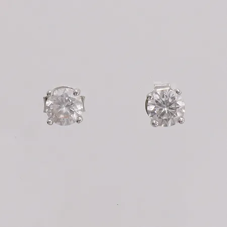 Örhängen med stenar Ø5mm silver 925/1000 Vikt: 1,2 g