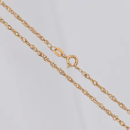 Kedja Singapore längd 45cm, bredd 2mm, Iduna, 18K Vikt: 3,3 g