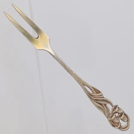 Sillgaffel, längd 11,5cm, gravyr, silver 813/1000  Vikt: 9,5 g