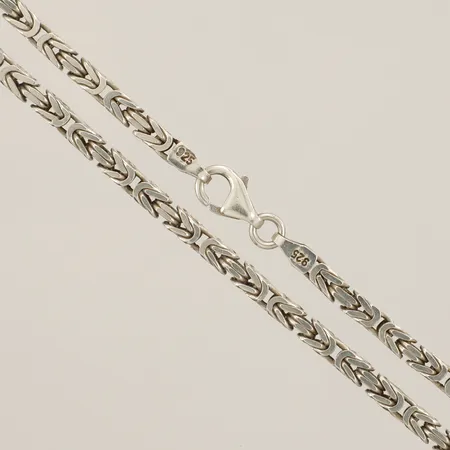 Kedja Kejsar längd 62,5cm bredd 3,2mm silver 925/1000 Vikt: 35,7 g