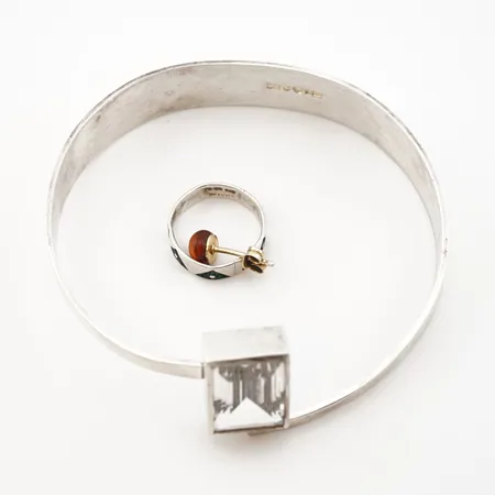 Diverse silversmycken, 925/1000 Vikt: 26,1 g