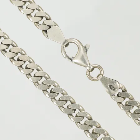 Halskedja Pansar längd 46cm bredd 5,5mm, silver 925/1000-delar 29,2g