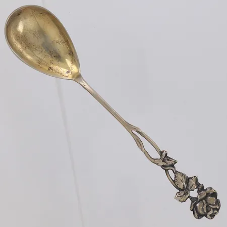 Kaffesked modell Rosen, längd 12,5cm, Finland, silver 813/1000  Vikt: 11,1 g
