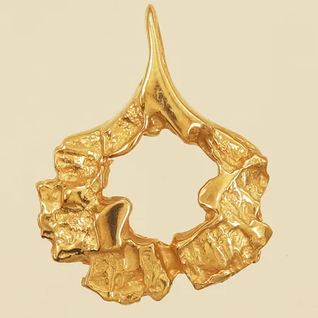 Hänge längd 16,4mm bredd 13,3mm 18K Vikt: 1,1 g