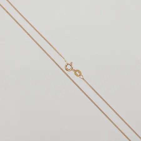 Kedja Pansar 42,5cm, bredd 1mm, 18K Vikt: 1,8 g