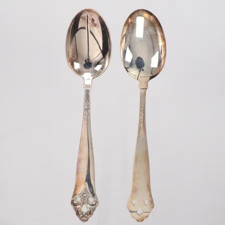 Elva kaffeskedar längd 11,5cm, silver 830/1000 Vikt: 111,8 g