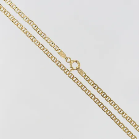 Kedja Marina länk 50cm bredd 2,8mm italienska stämplar 18K Vikt: 3,6 g