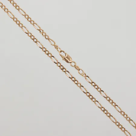 Kedja Figaro 56cm, bredd 2,7mm, italienska stämplar, 18K Vikt: 11,4 g