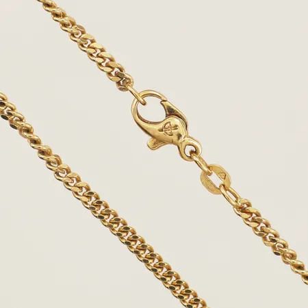 Kedja Pansar längd 60cm bredd 2,6mm Balestra 18K Vikt: 17 g