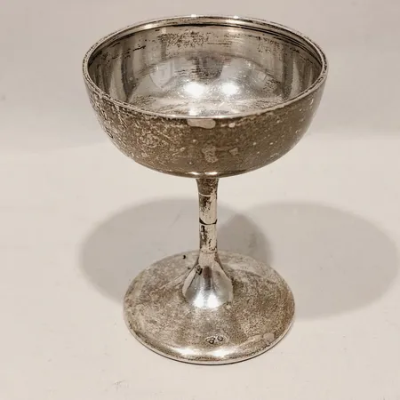 Pokal höjd 5,5cm personlig gravyr silver 830/1000 Vikt: 19,7 g