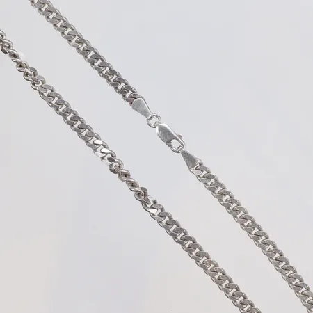Kedja Pansar 41cm bredd 5cm silver 925/1000 Vikt: 23,9 g