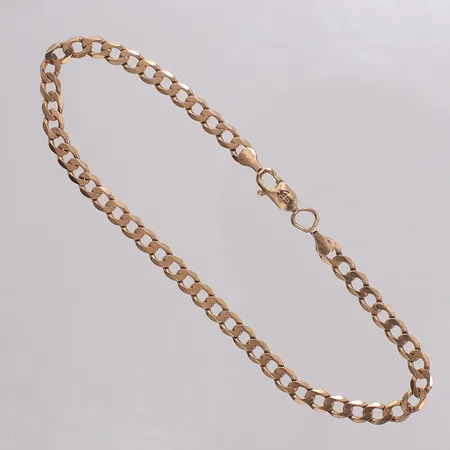 Armband Pansar längd ca 20cm, bredd 4mm, GHA. 18K Vikt: 5,2 g