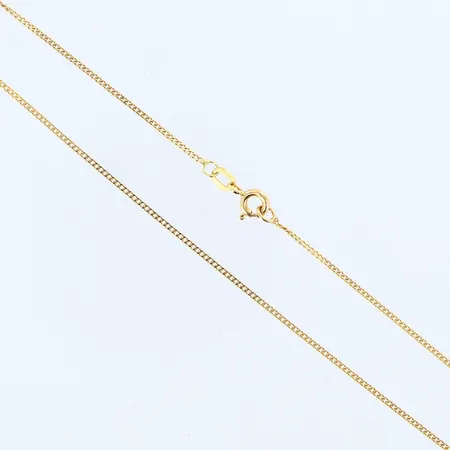 Kedja Pansar 42,5cm GHA, bredd: 1mm, 18K Vikt: 2,4 g