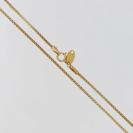 Kedja 44,5cm, bredd 1,2mm, 18K Vikt: 2,9 g