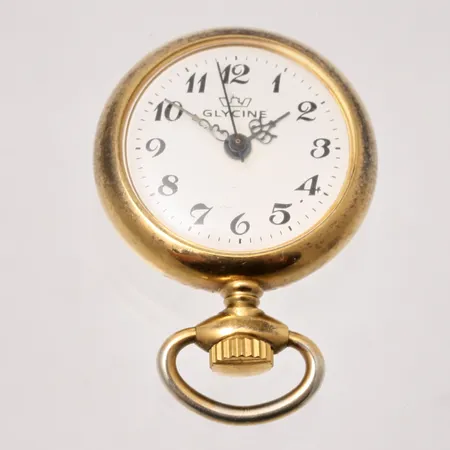 Sjuksköterskeur Glycine gulmetall, manuell, Ø24mm, inga tillbehör.