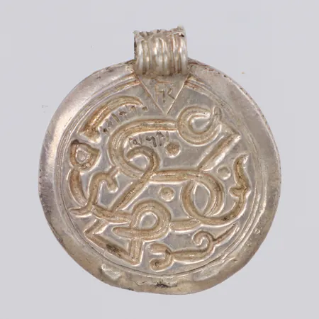 Hänge längd 30,2mm, bredd 27mm, ojämnheter, Heintz Silversmed Köping, silver 925/1000 Vikt: 5,4 g