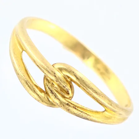Ring stl:18, bredd: 2-7mm, 18K Vikt: 2,3 g