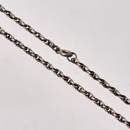 Kedja, 59cm Repkedja bredd ca 2,4mm, silver 830/1000, 8,12g.