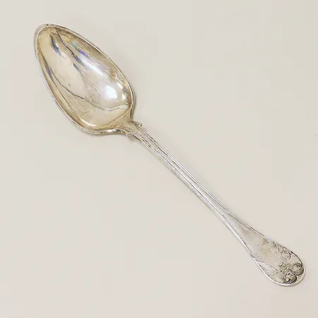 Slev 27cm G.Lundin år 1902, silver 830/1000. Vikt: 107,5 g