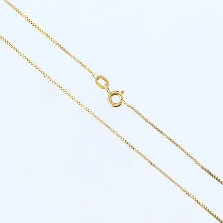 Kedja Venezia 50cm bredd 1mm, 18K Vikt: 2,7 g