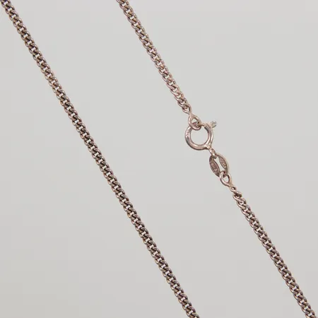 Kedja Pansar längd 41,5cm, bredd 2mm, silver 925/1000 Vikt: 4,6 g
