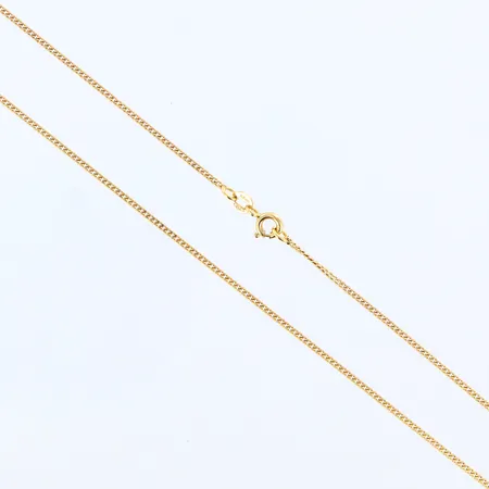 Kedja Pansar längd 45cm bredd ca 1,1mm, Balestra 18K Vikt: 3,5 g