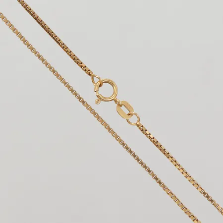 Kedja Venezia längd 45,5cm, bredd 1mm, 18K Vikt: 4,8 g